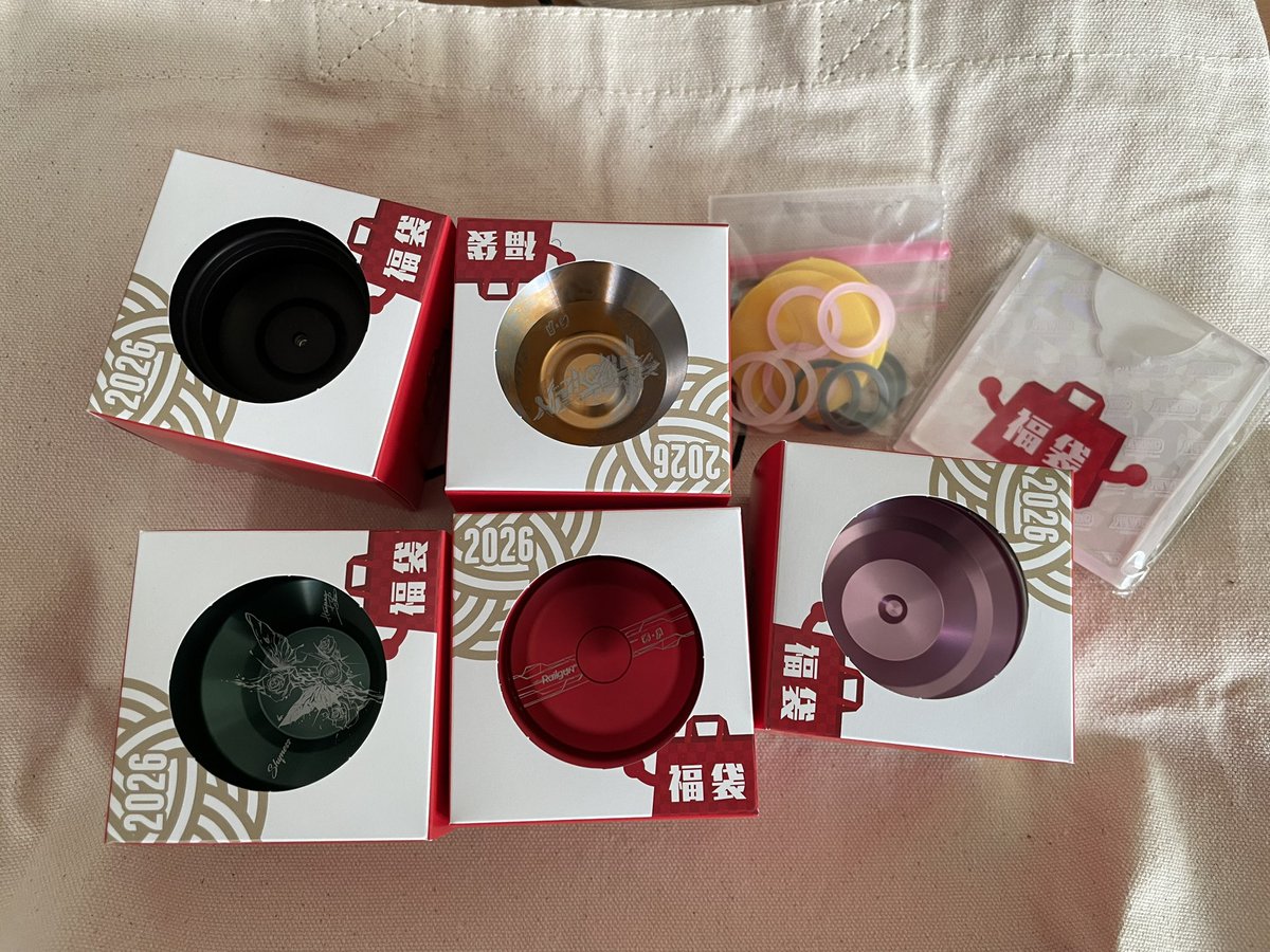 リワインドの2026ヨーヨー福袋、中身公開でユーザー興奮の開封報告相次ぐ