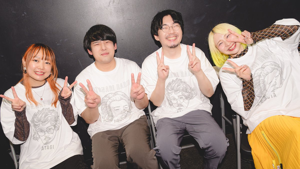 会員限定🎁】#おとラジ 2ndLIVE アンコールTシャツを各1名様に