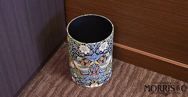 ゴミ箱」を、お部屋の主役に🍓🕊️ ウィリアム・モリス「いちご泥棒