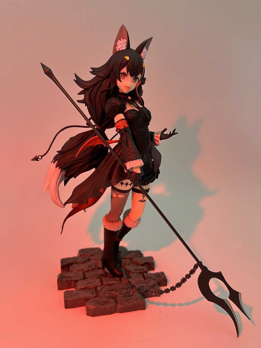 新品 ホロライブ 一番くじ VillainStyle 大神ミオ フィギュア+α 微凹み