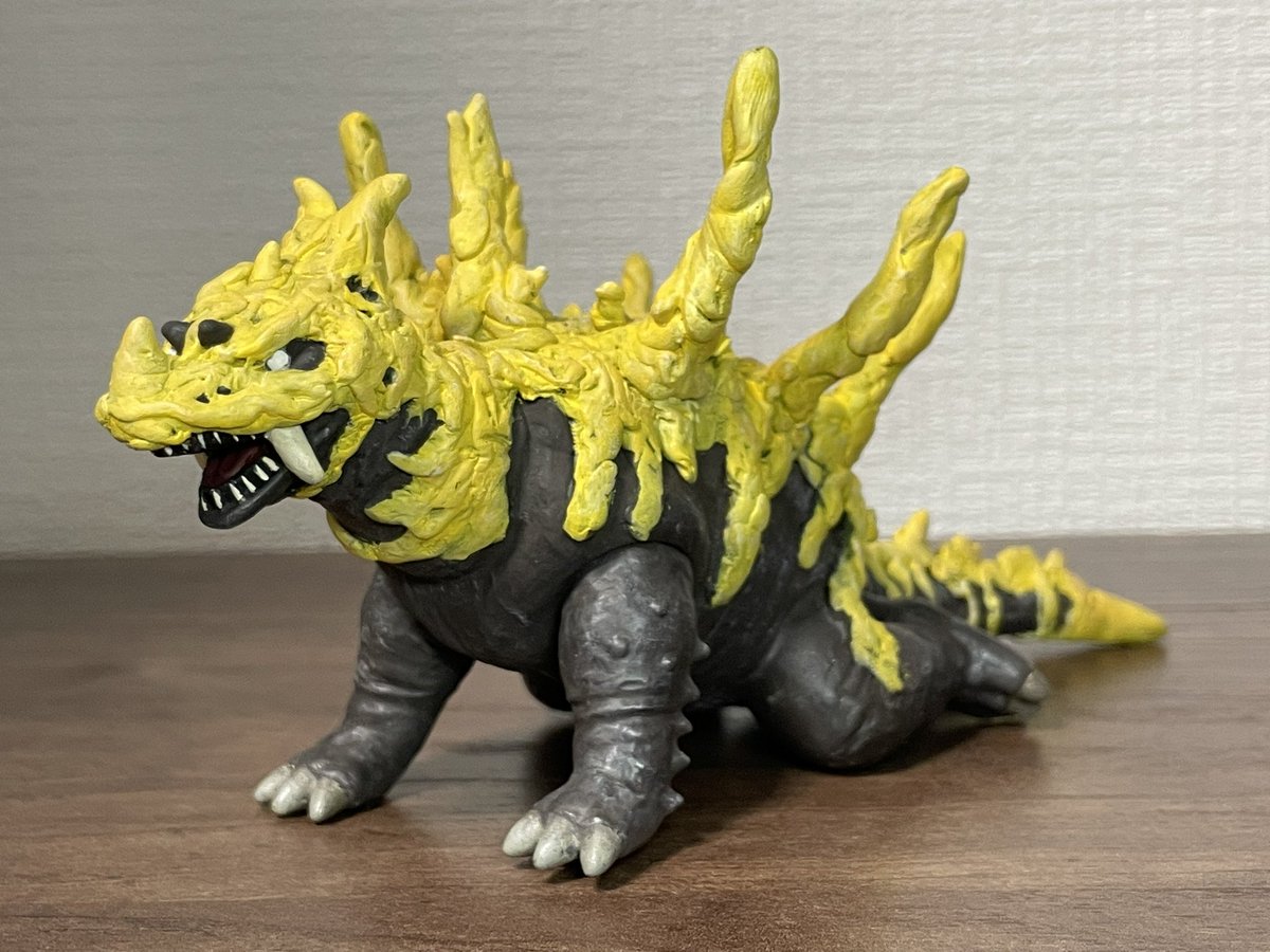 古代粘菌怪獣エドマフィラ リペイント＋改造しました パゴスを