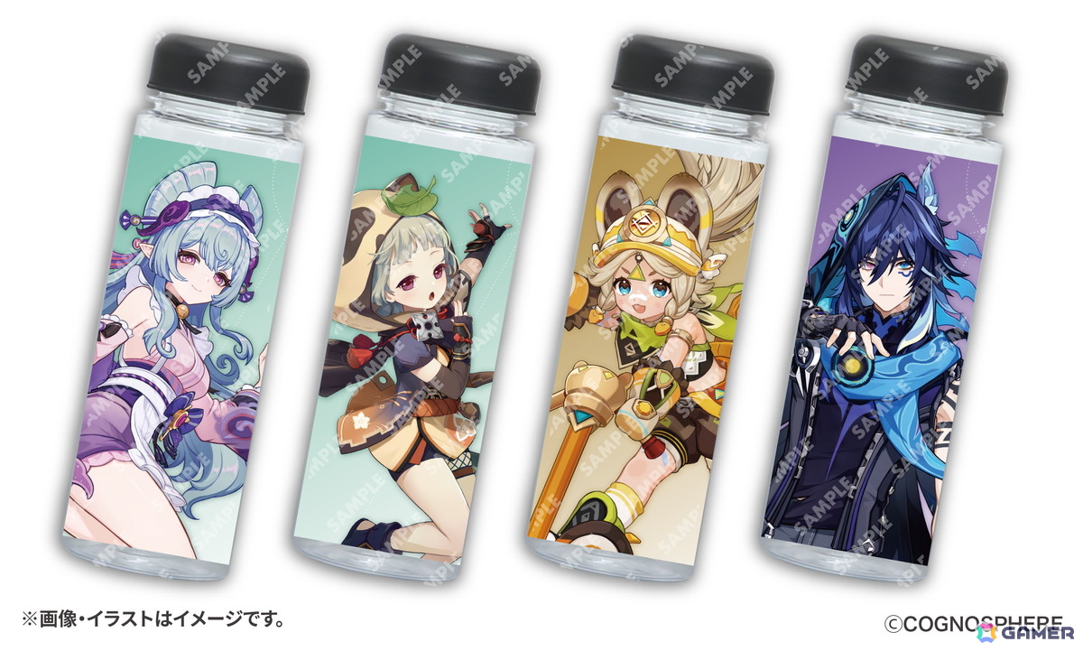 原神」とスシローのコラボ第二弾が9月10日より開催！夢見月瑞希、早柚