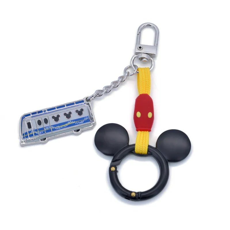 ディズニーランドリゾート線1:87鉄道模型と、 吊り革をテーマにした