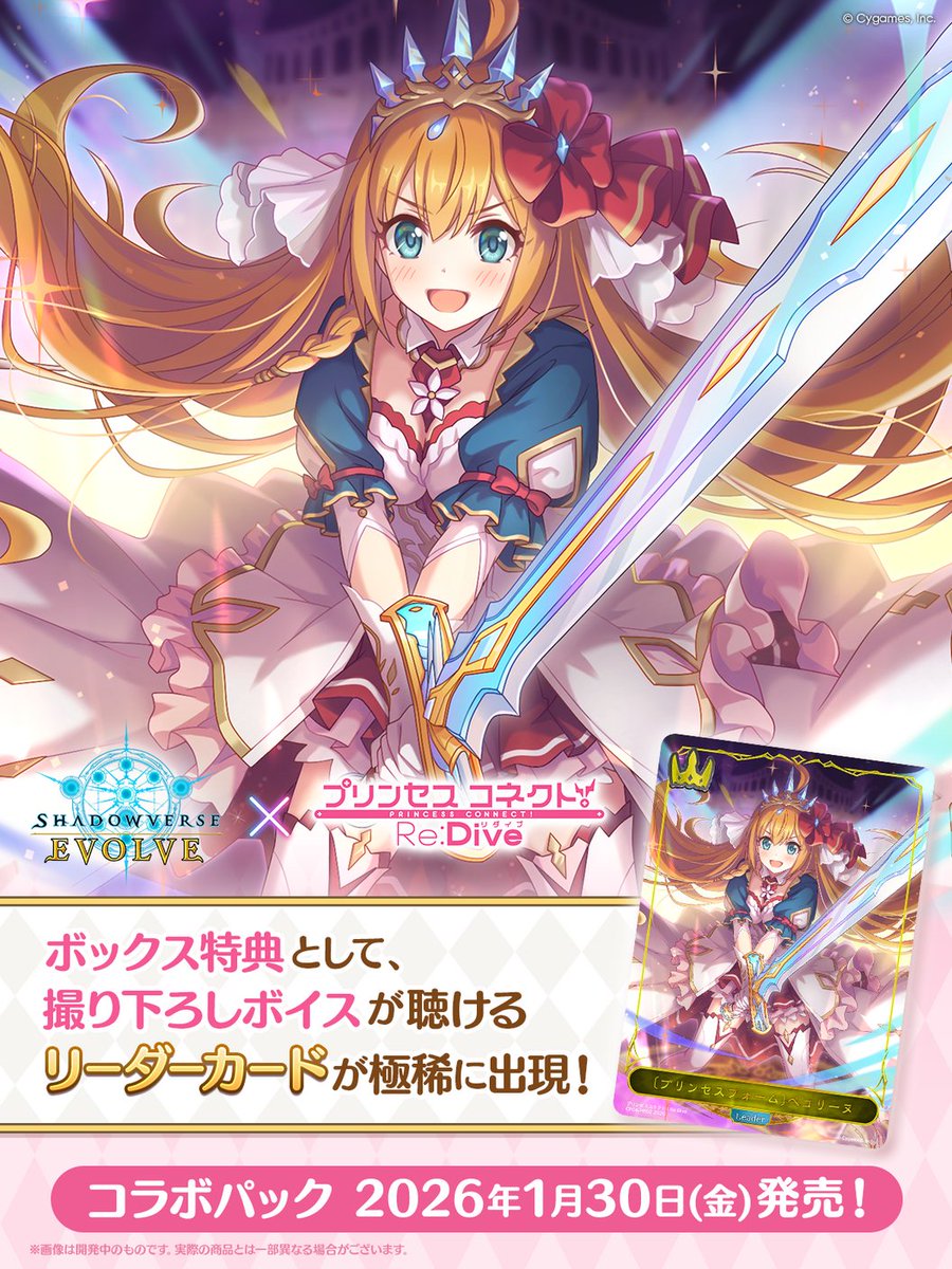 エボルヴ × #プリコネR】 コラボパック「プリンセスコネクト！Re:Dive