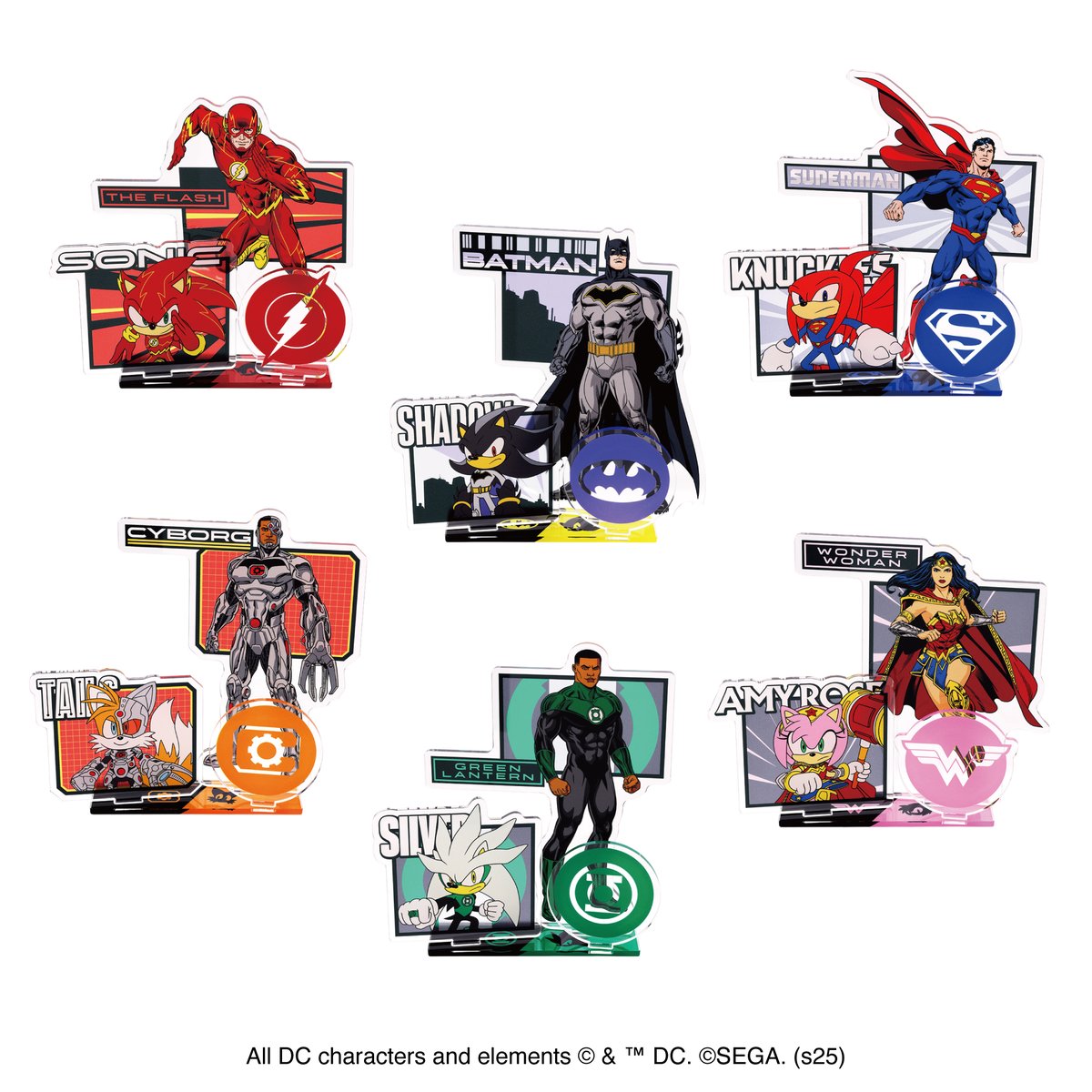 東京ゲームショウ2025 エンスカイブースでは、DCコミックスとソニック