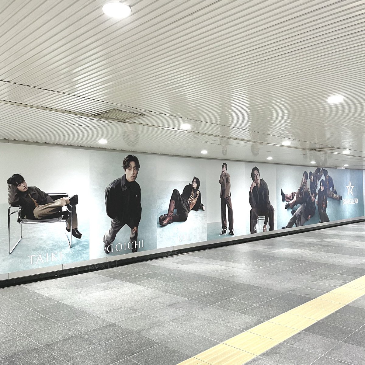 まるきゅーの近くに新しいポスターを発見⭐️⸝꙳.⋆ プレデビュー曲