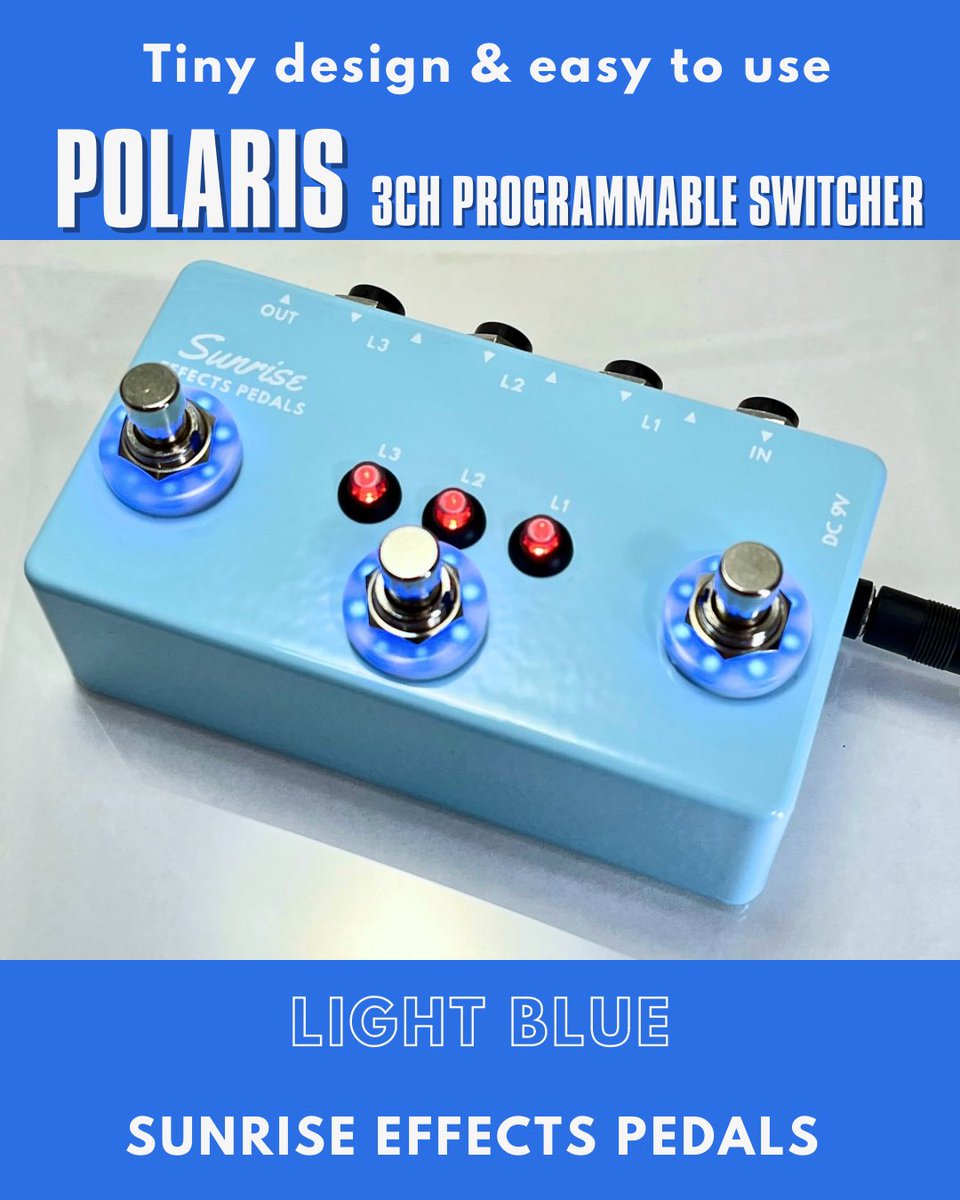 🚨ただいま販売中！！／ 3ch プログラマブルスイッチャーPolaris 3