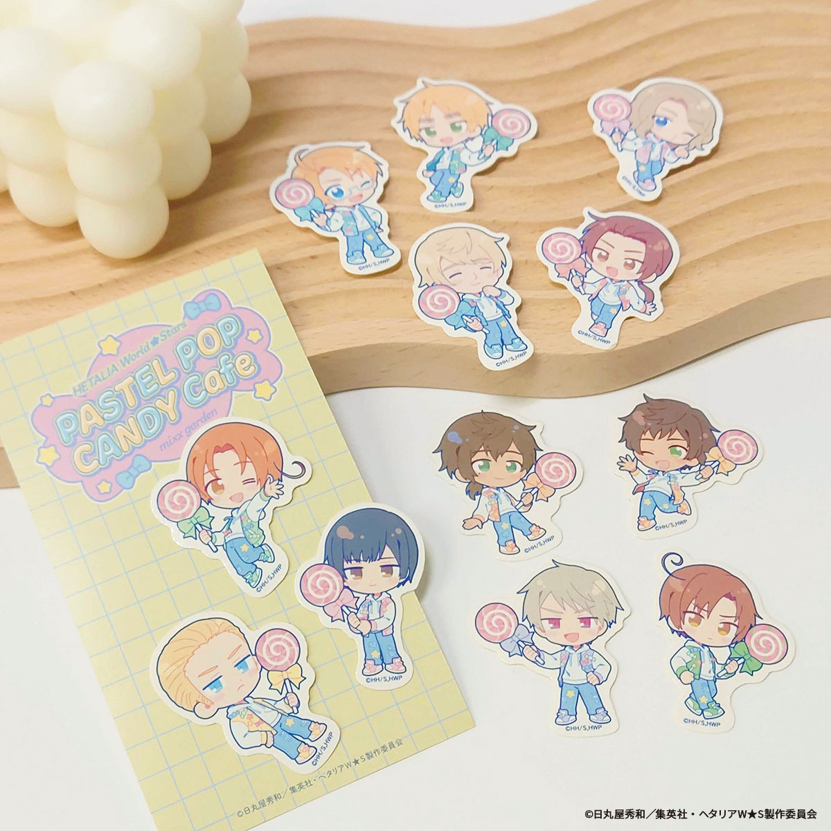 アニメ「ヘタリア World☆Stars」×mixx garden 🍭グッズ紹介