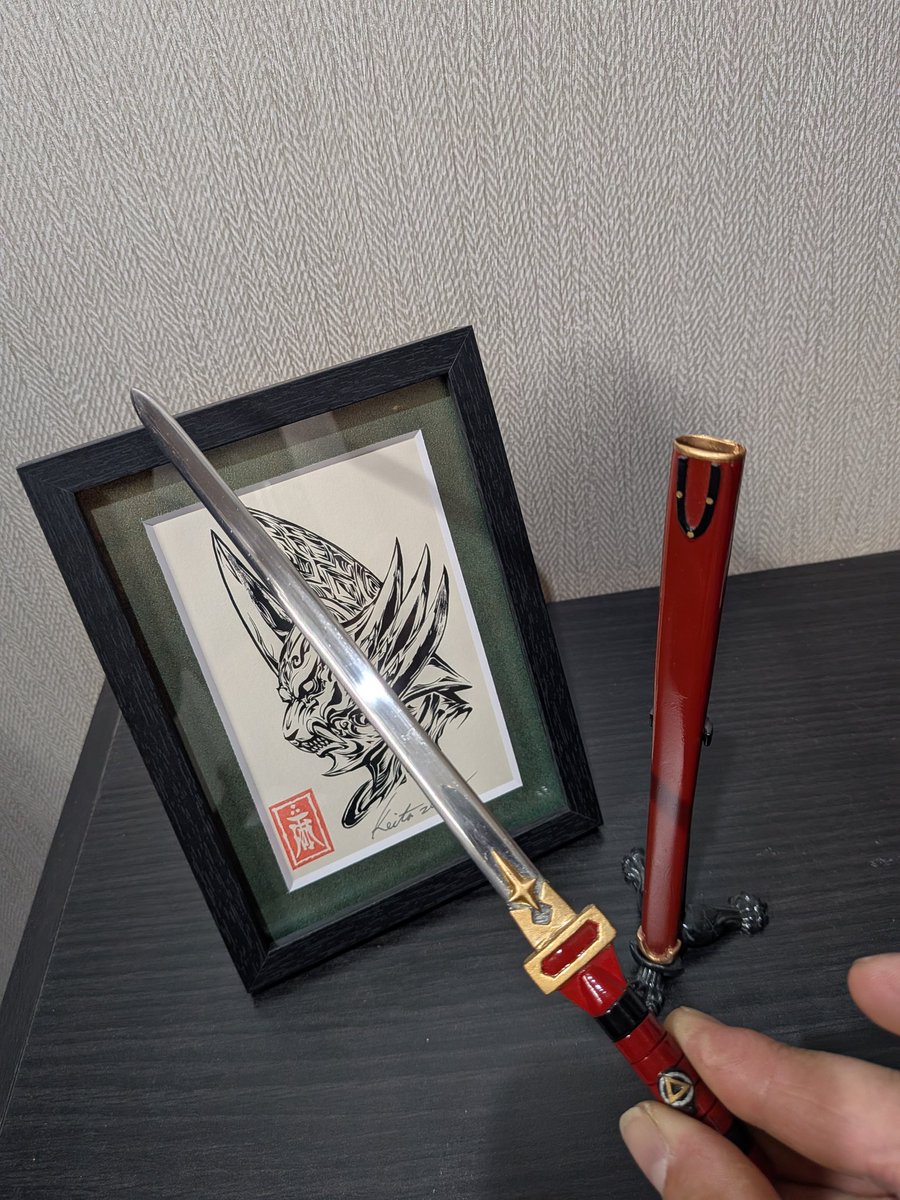 牙狼 初期の【魔戒剣ペーパーナイフ】を15年以上前に作って、まさか