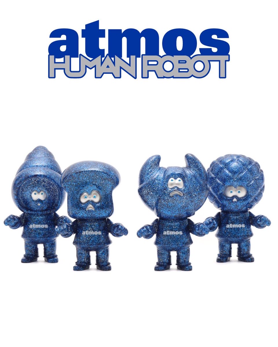 atmos」と「HUMAN ROBOT」による限定コラボモデルが登場します