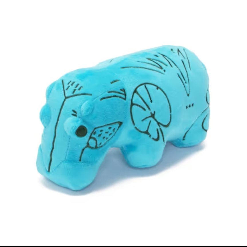 ブルックリン博物館所蔵 特別展 古代エジプト】 グッズ紹介 青いカバ