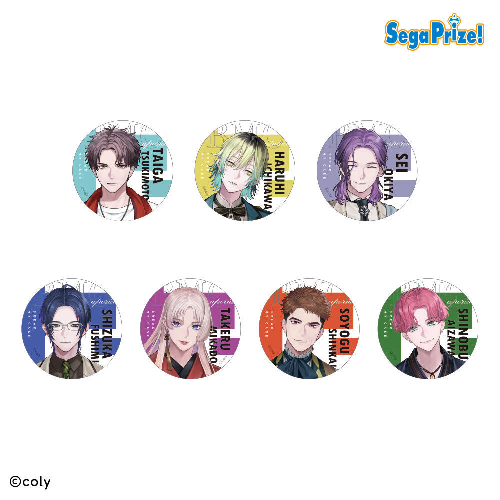 プライズ】 スマホゲーム『ブレイクマイケース』の缶バッジが10月10日