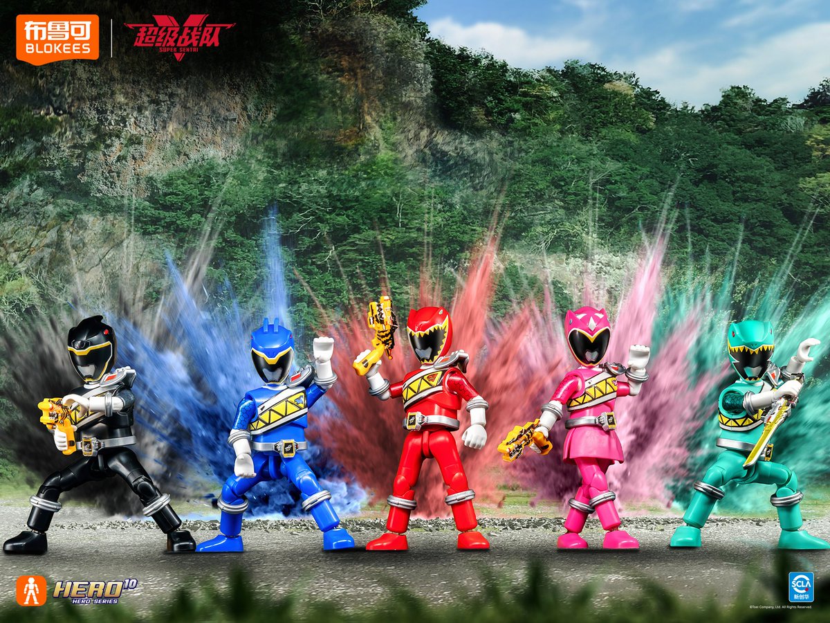 布鲁可 / Blokees Galaxy Version スーパー戦隊シリーズ 第2弾 獣電