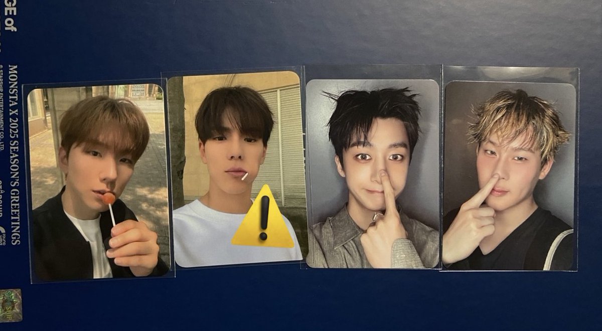 MONSTA X モネク トレカ 交換 店舗特典 Soundwave MakeStar 【譲】画像