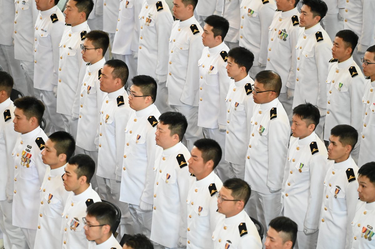 第59期一般幹部候補生課程（部内課程）の入校式を挙行しました