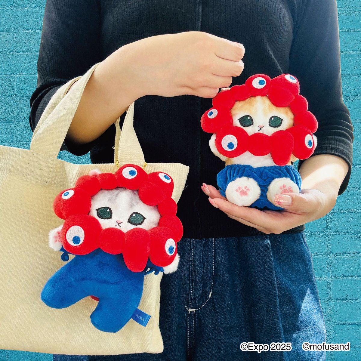 🔴新商品🔵 ／ #ミャクミャク と #mofusand コラボ✨ ＼ #EXPO2025