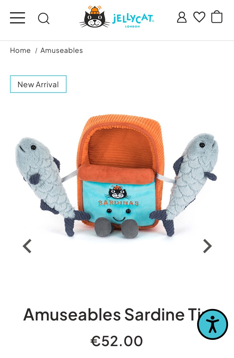 み、みんなーー！大変だ！！オイルサーディンのぬいぐるみが！！