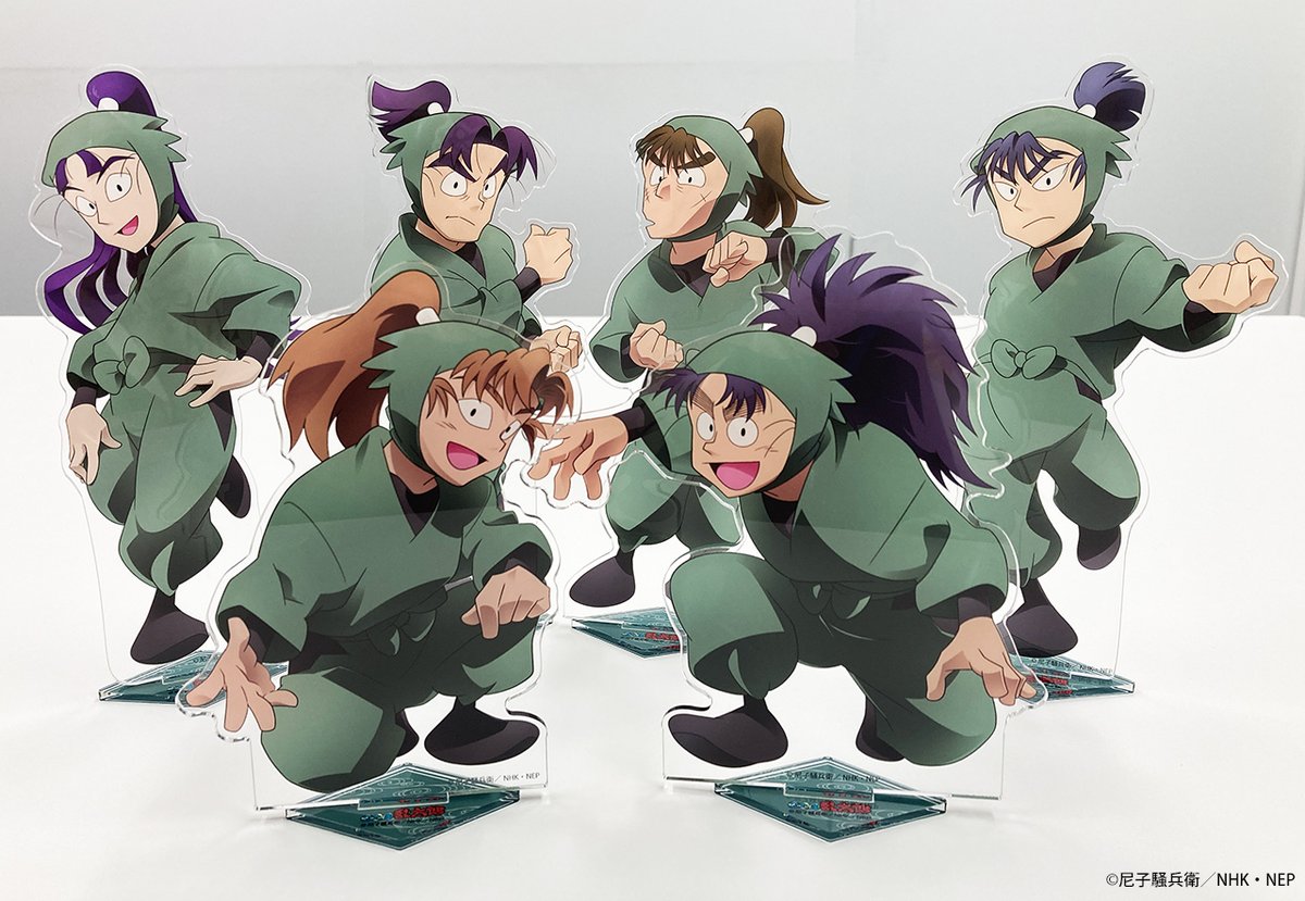 忍たま乱太郎』×「select×collect」アクリルスタンドがアニメイトにて