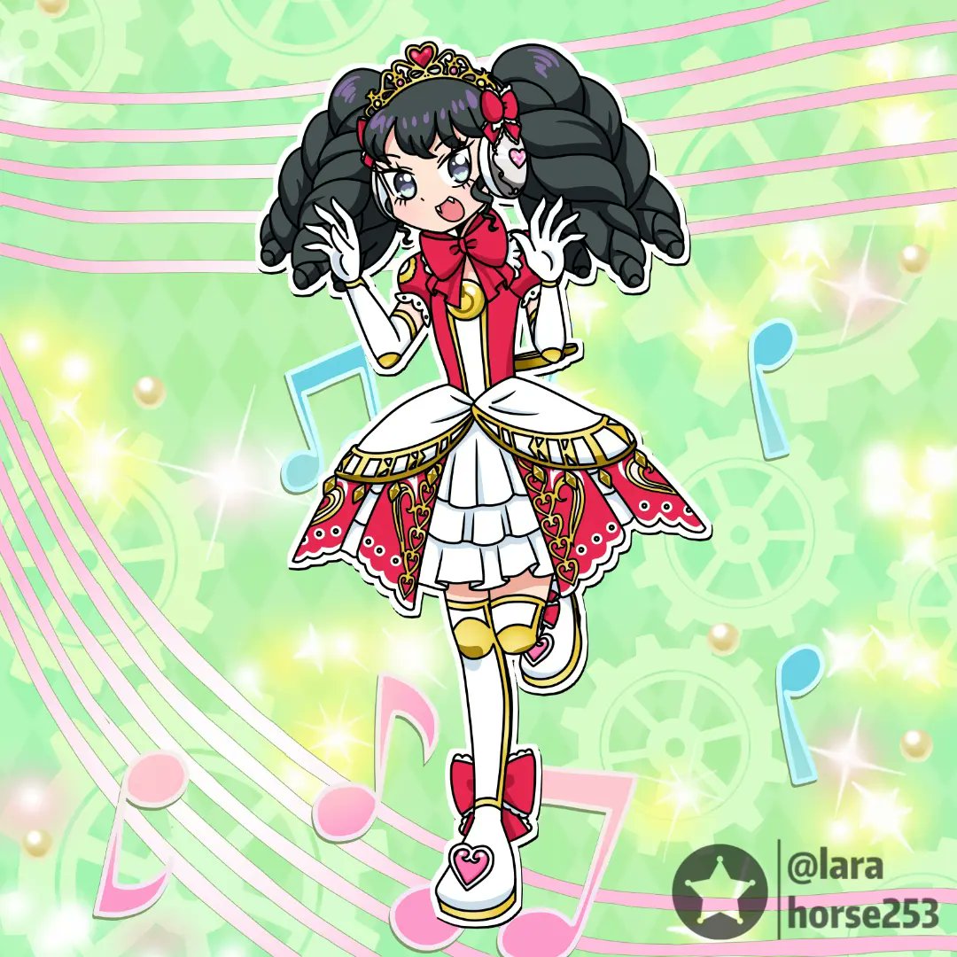 Gaarmageddon #pripara #プリパラ #ガァルル #黒須あろま #白玉みかん