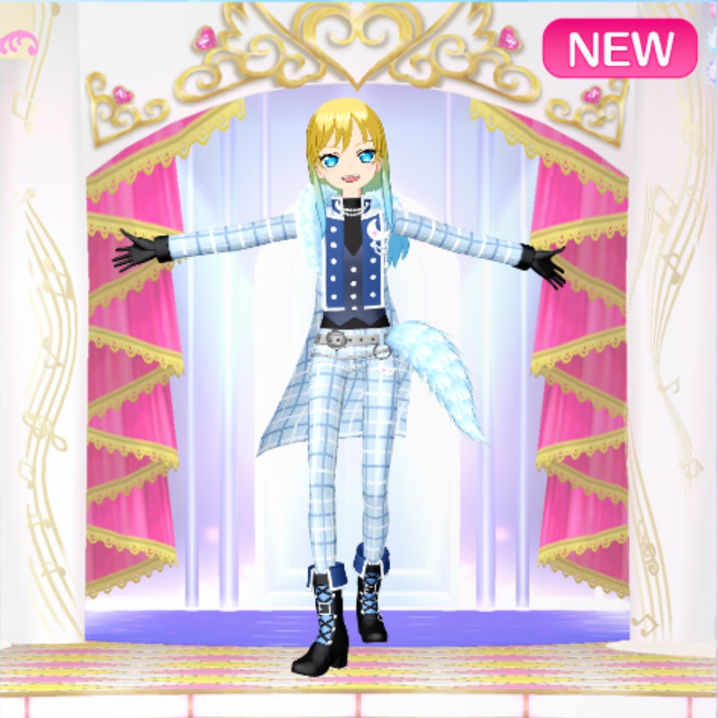 コーデのお知らせ】 現在公開中の「どーでもIIZE ユメガチャ」に収録