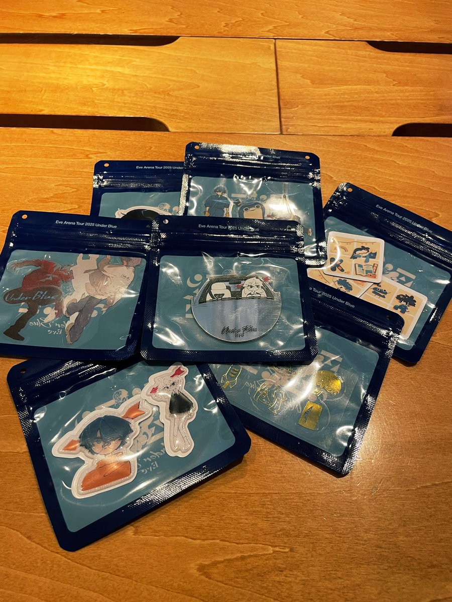 💎Under Blueくじ 💎 🏆 H〜J賞 🏆 H賞のアイコンverは直筆サイン入り