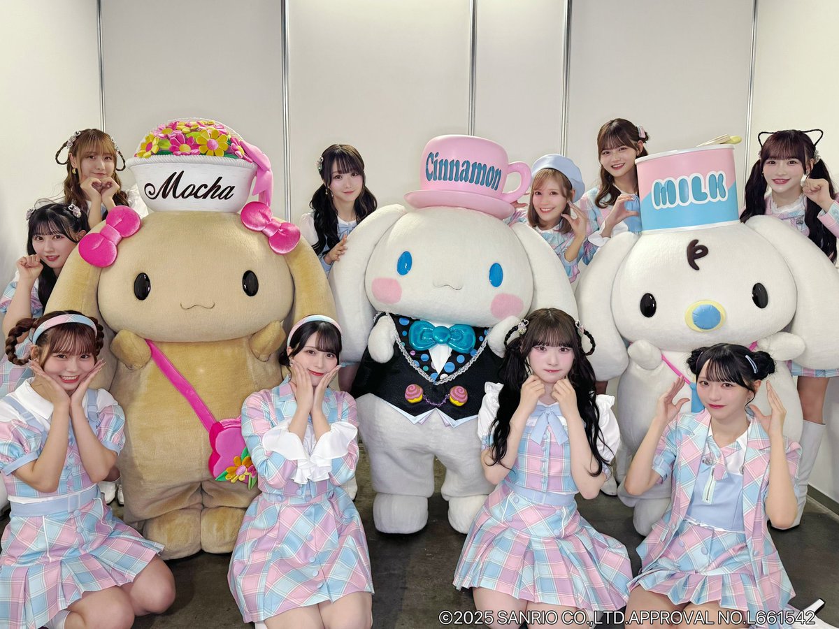 SANRIO FES 2025 」 ありがとうございましたっ☁️🍓🎀 キラキラの夢の
