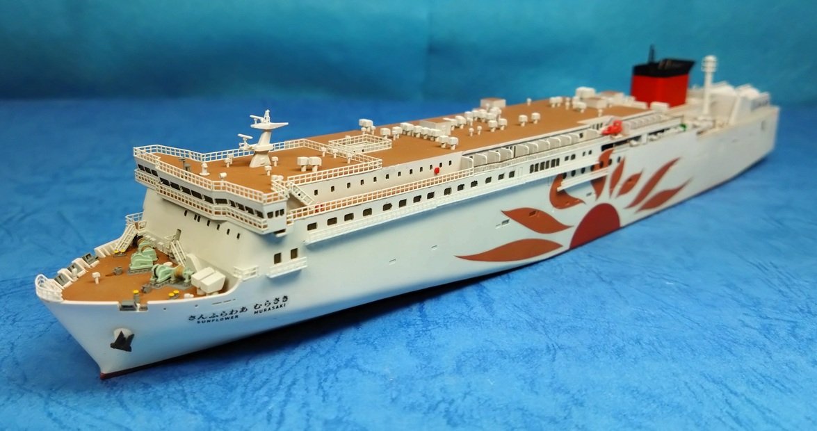 ワンフェス'25冬にて購入した｢さんふらわあ むらさき｣は、これにて完成