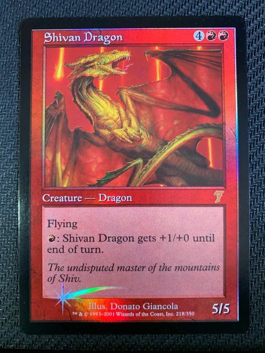 ONS 水銀のドラゴン 日本語foil(旧枠) ONS 水銀のドラゴン 日本語foil