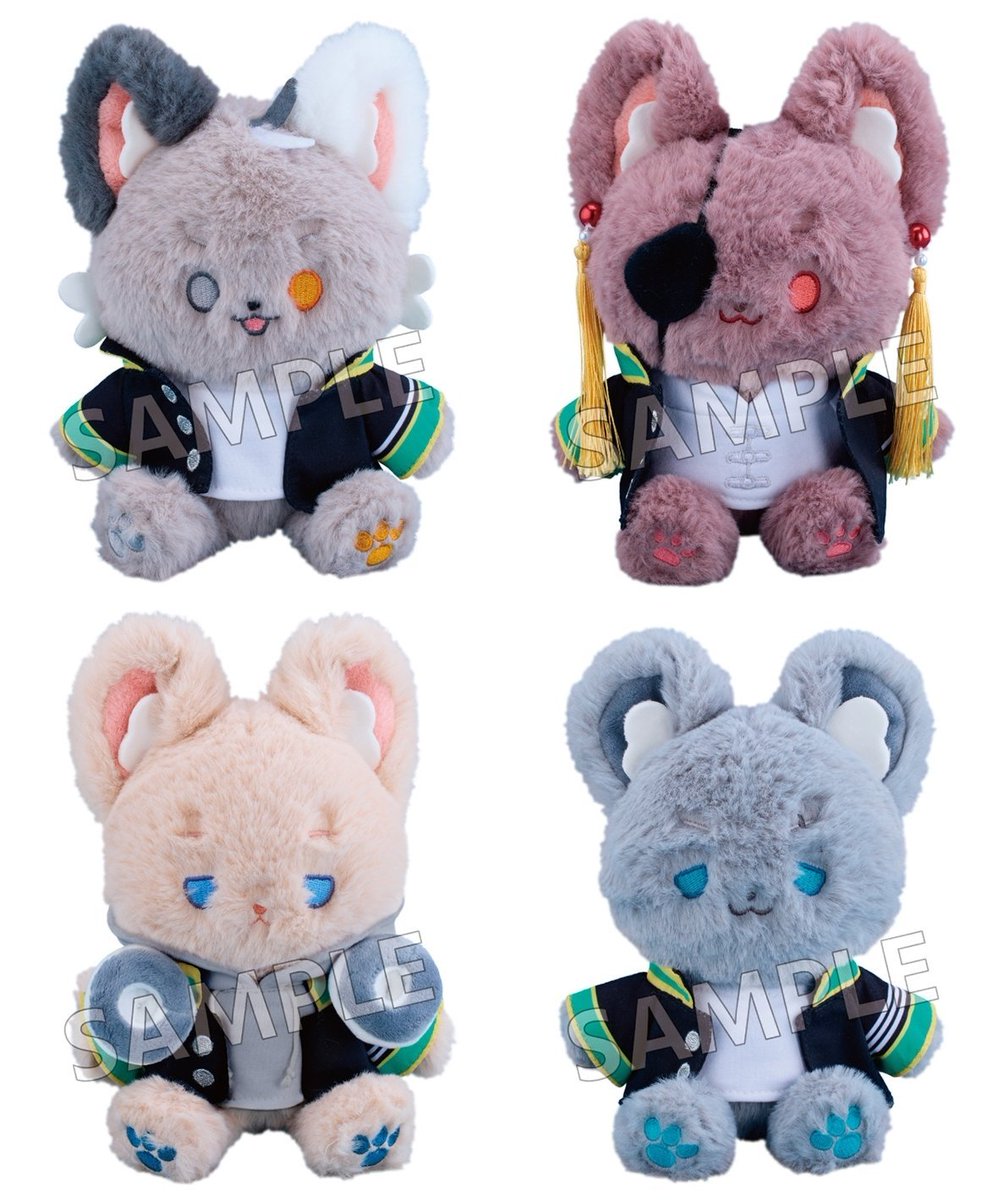 アニメイトオンラインで予約受付中！ WIND BREAKER モフフサぬいぐるみ