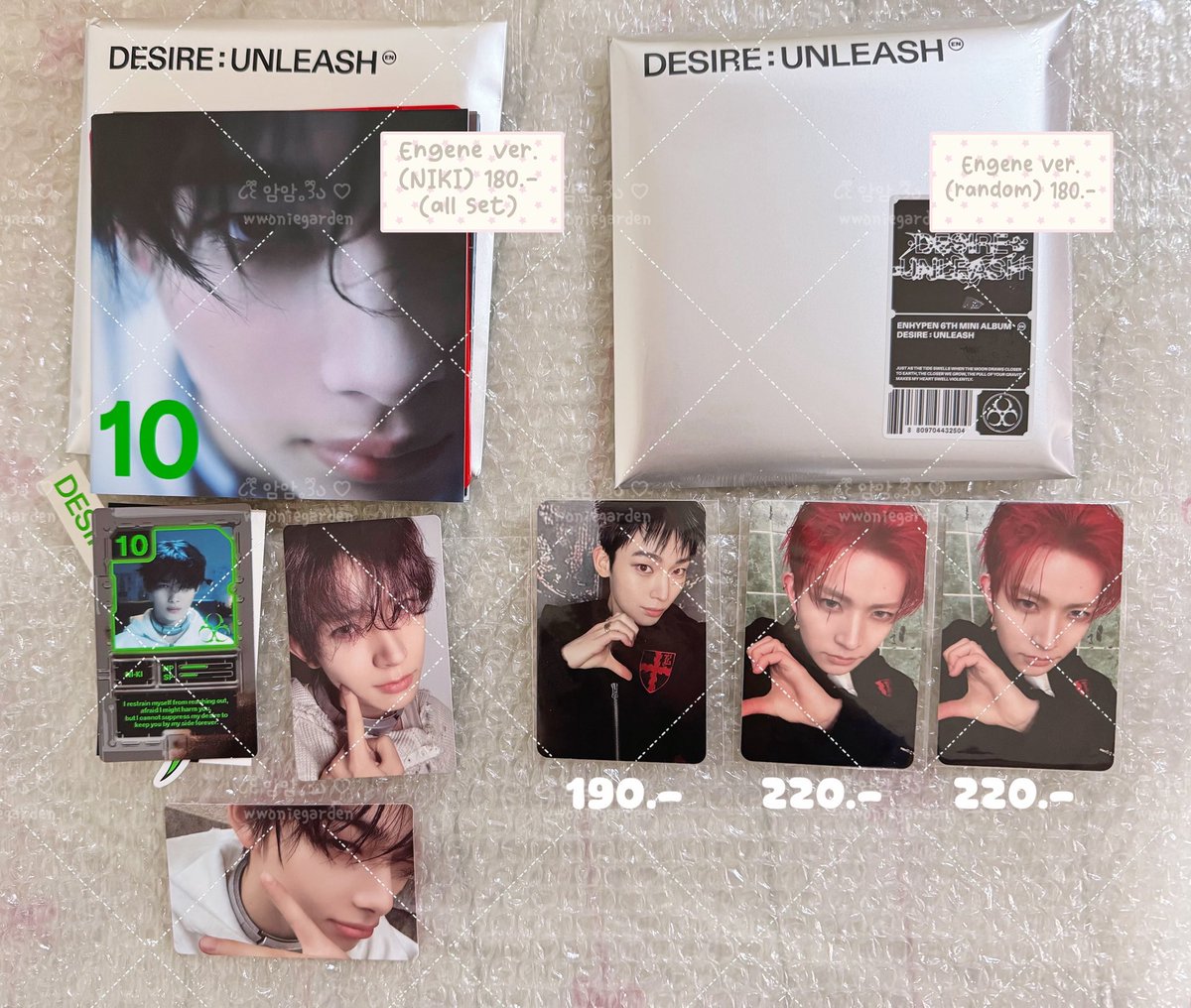 wts | sell Shopee x ENHYPEN ♡ DESIRE: UNLEASH ☆ Cafe event