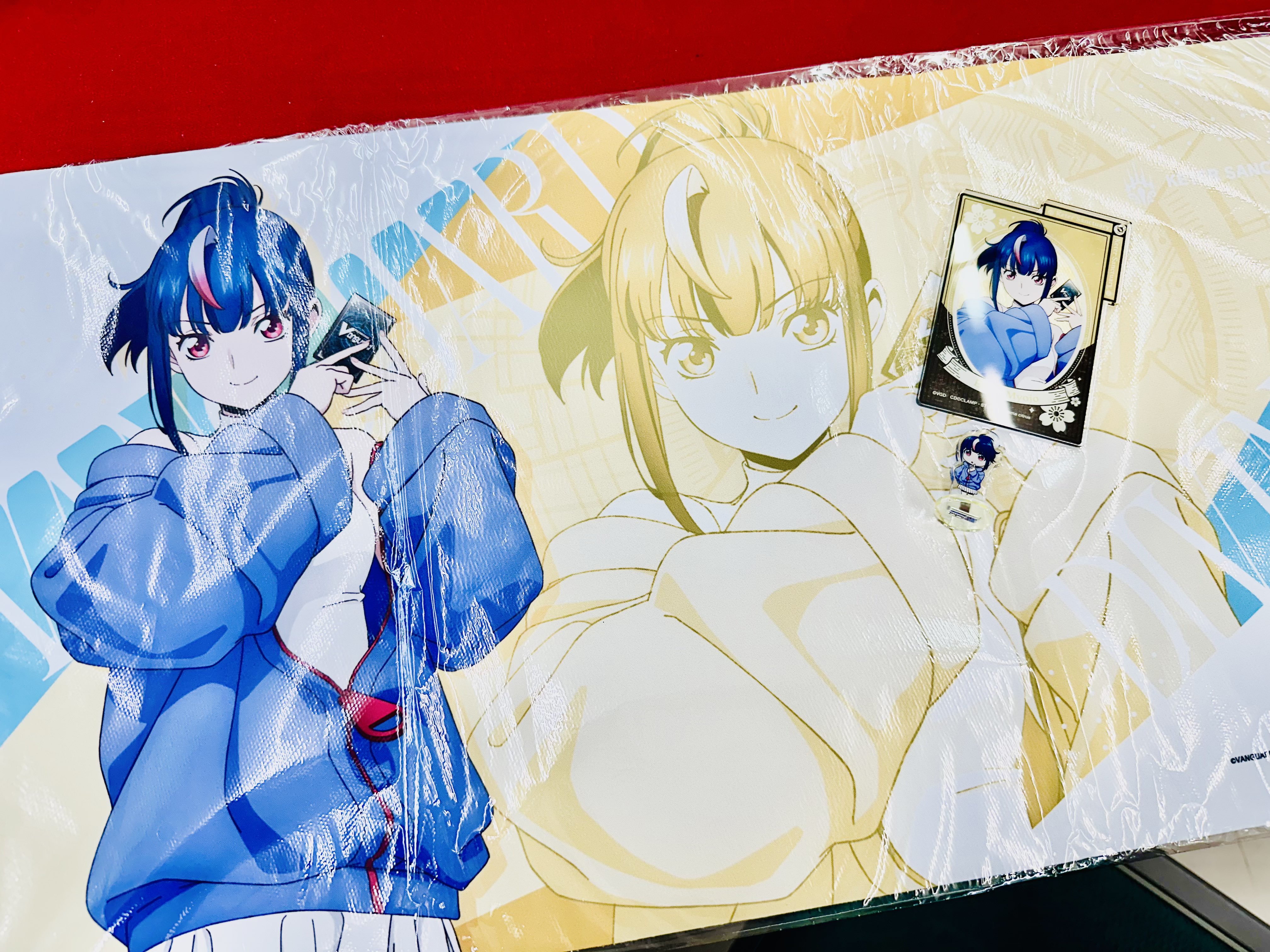 VG】明星エリカ プレイマット 公認サポート ヴァンガード プレイマット