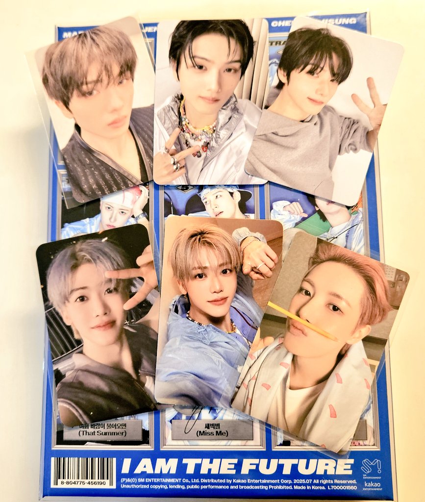 NCTDREAM ドリム BTTF Go Back To The Future トレカ交換 特典 譲