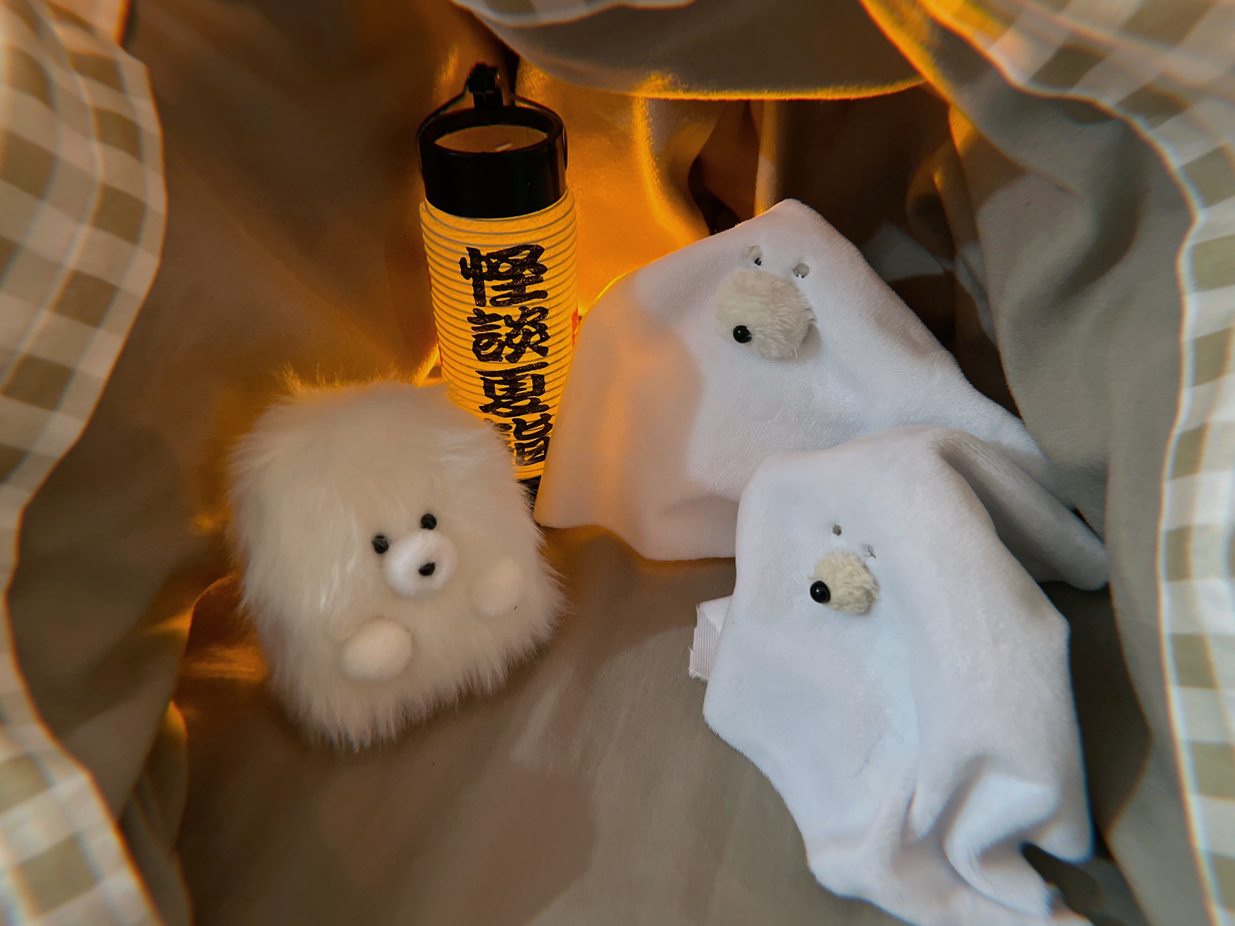 空想アパートメント カネヒラ 手作りぬいぐるみ たぬき 空想