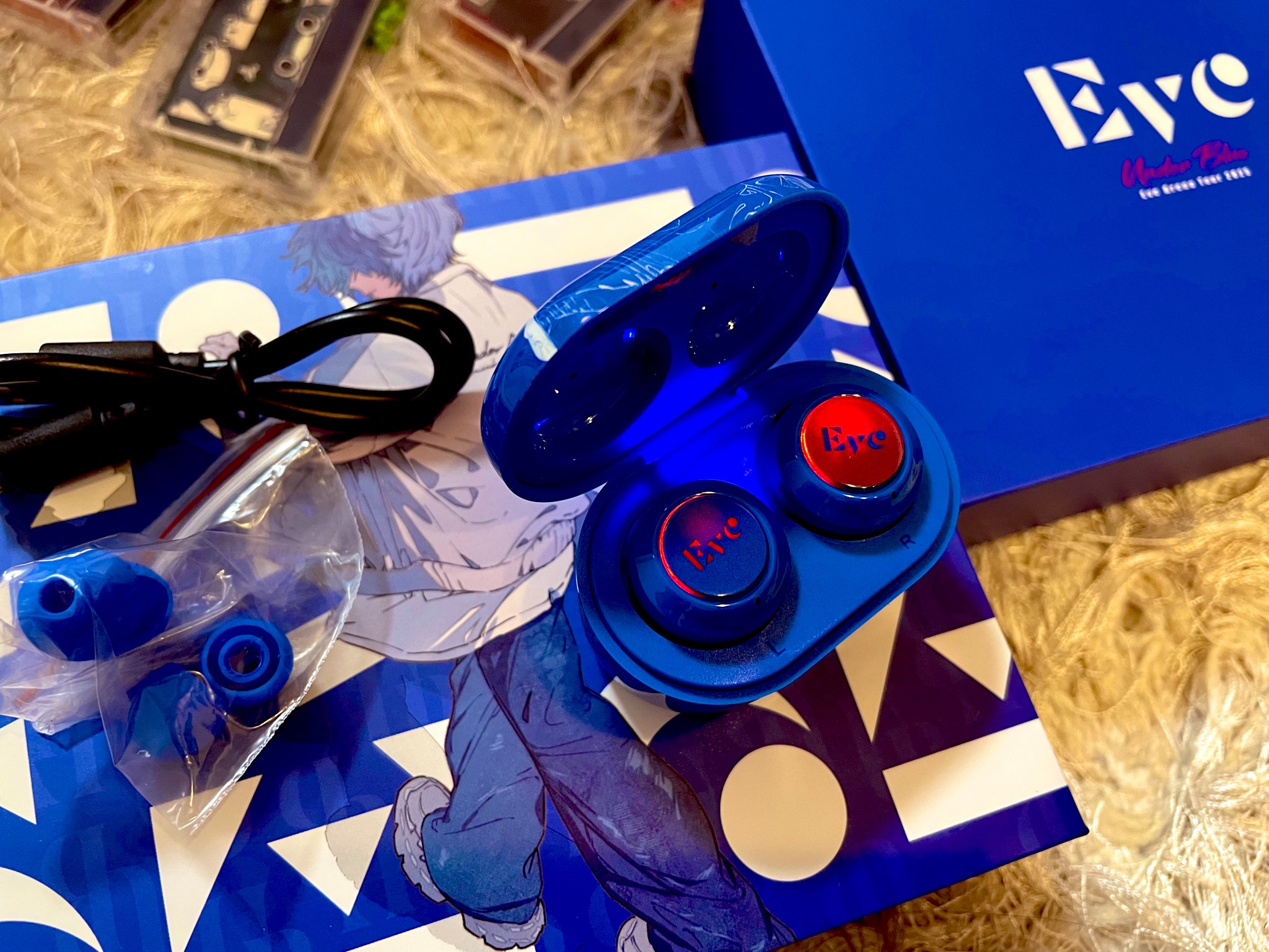 EveUB Eve賞のイヤフォン Eve賞 UB イヤホン EVE under blue くじ EVE