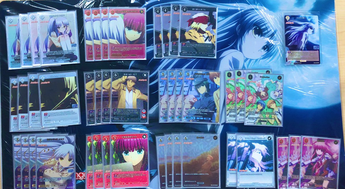 本日開催の #ビルディバイドブライト プレイマット争奪戦 【Angel