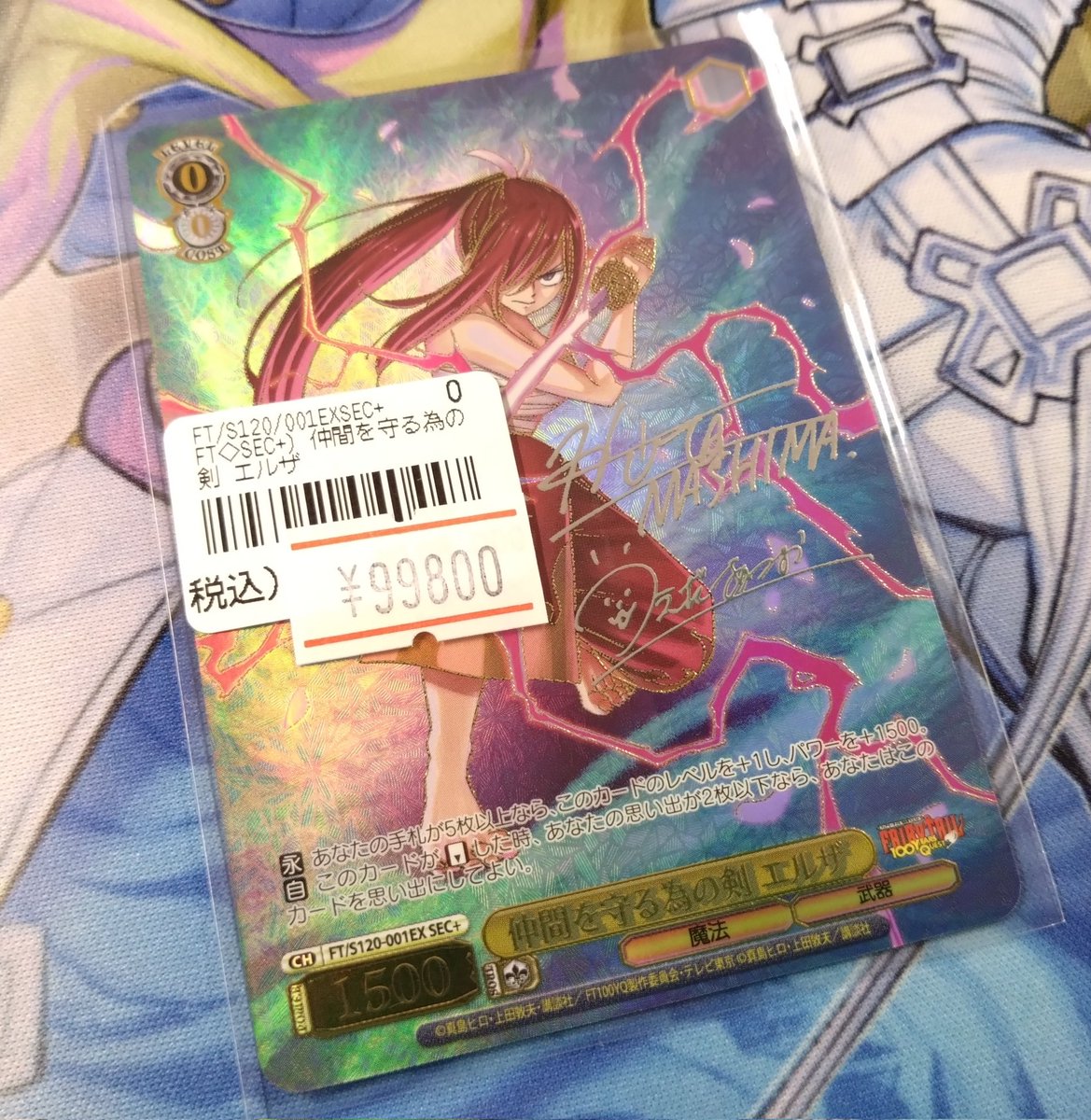 ヴァイスシュヴァルツ フェアリーテイル 仲間を守る為の剣 エルザ