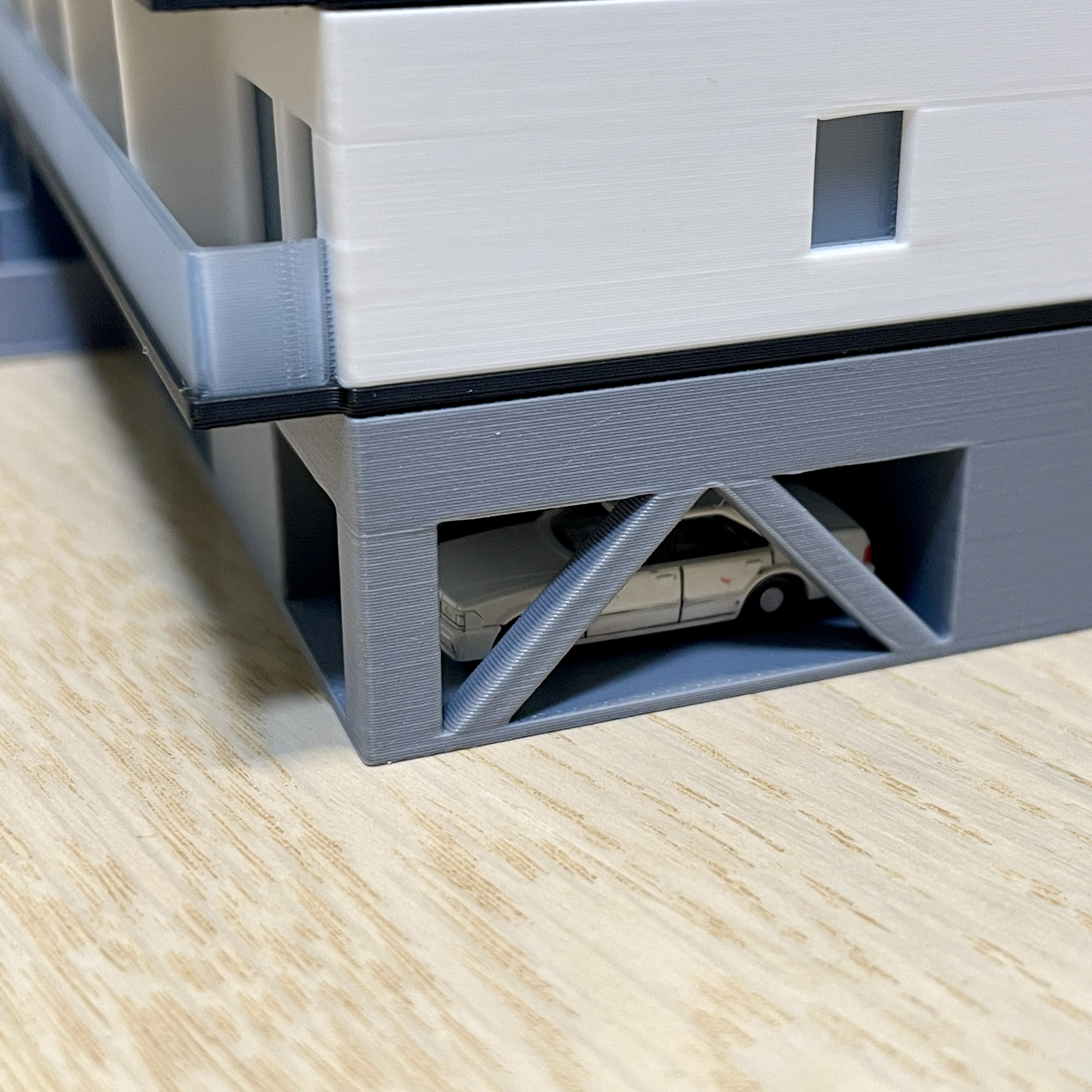 Nゲージ 都市型マンションB ストラクチャー（完成品）模型 Nゲージ