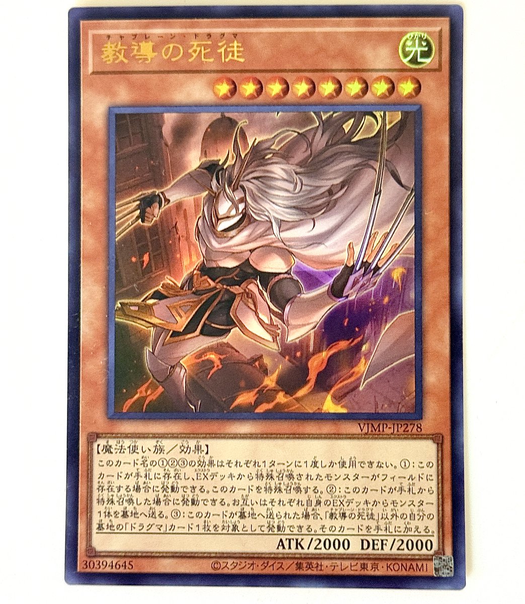 遊戯王 教導の死徒 50枚 Vジャンプ ドラグマ チャプレーン