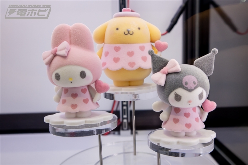 週末の話題】クレーンゲーム景品 フィギュア展示 サンリオ