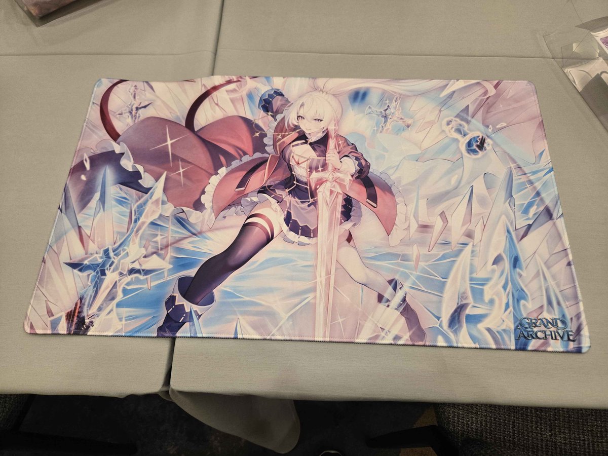 Grand Archive Playmat Showcase Fracturize The new artwork from