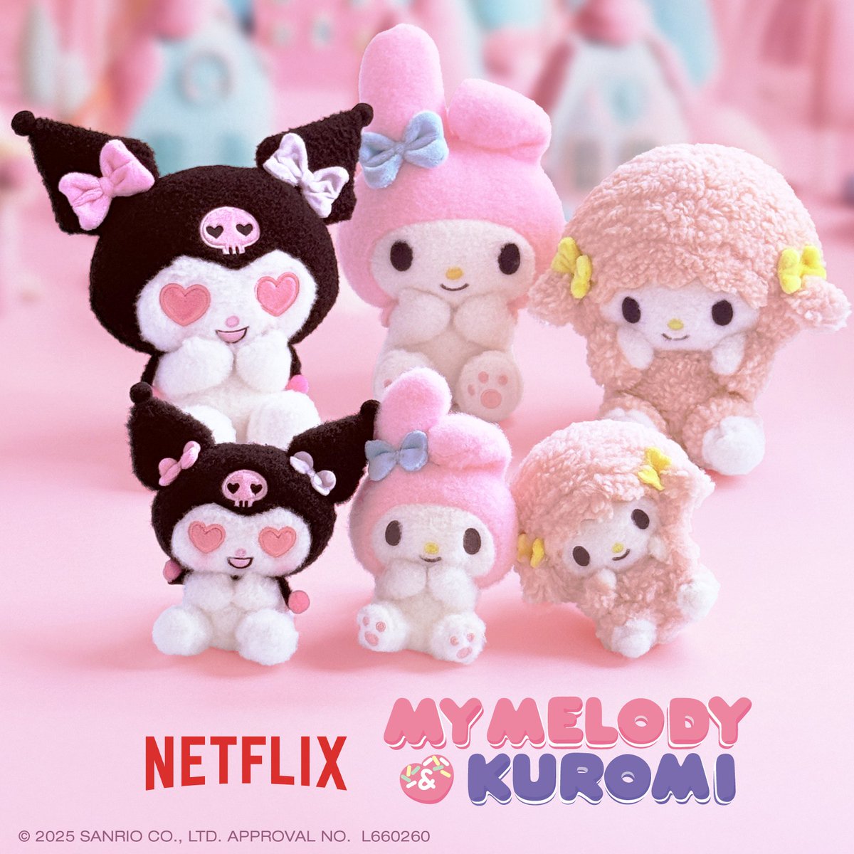 Netflixオリジナルアニメ「My Melody & Kuromi」の配信を記念して