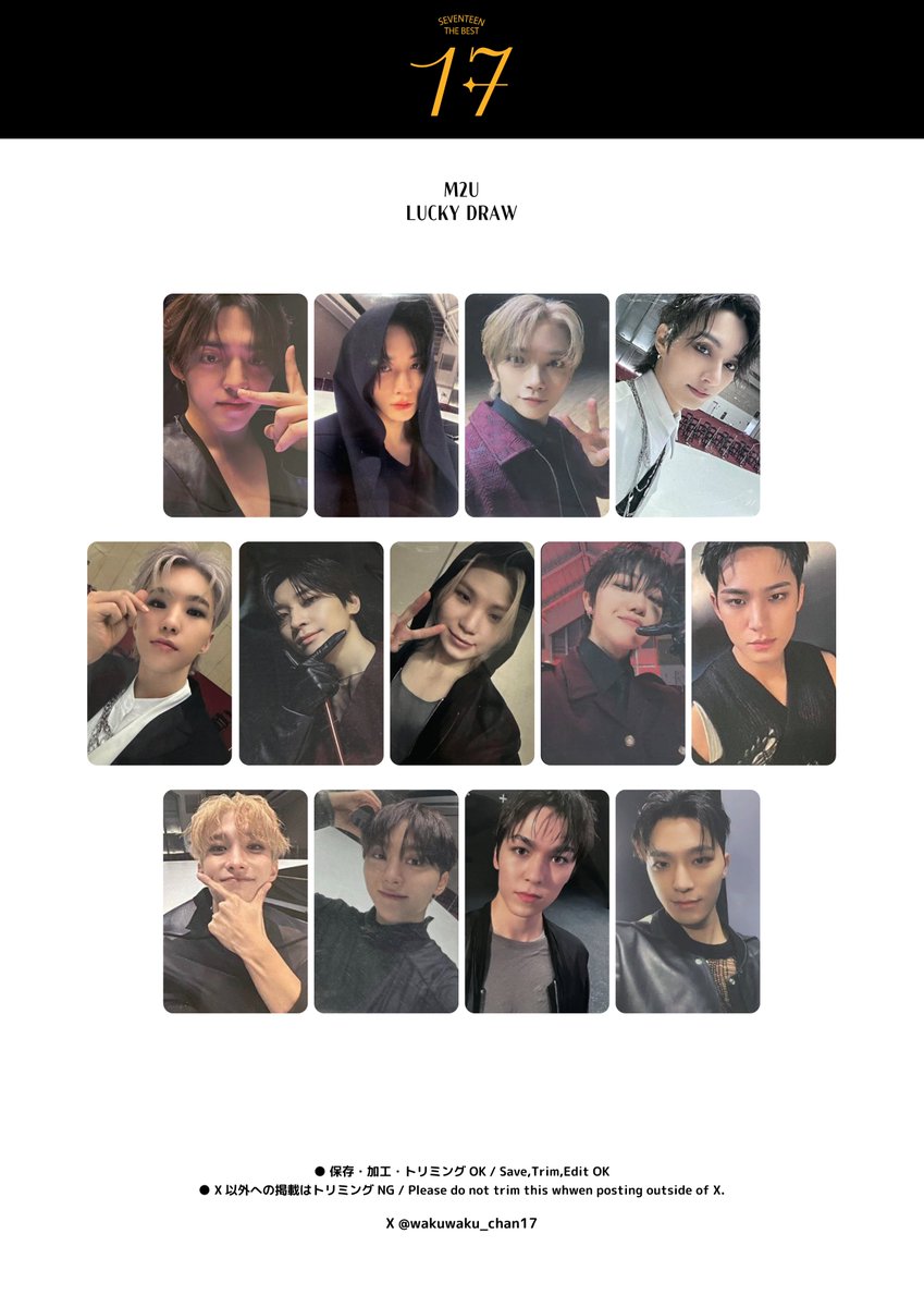 ラキドロ RIGHT HERE 17 IS ドギョム　トレカ　SEVENTEEN