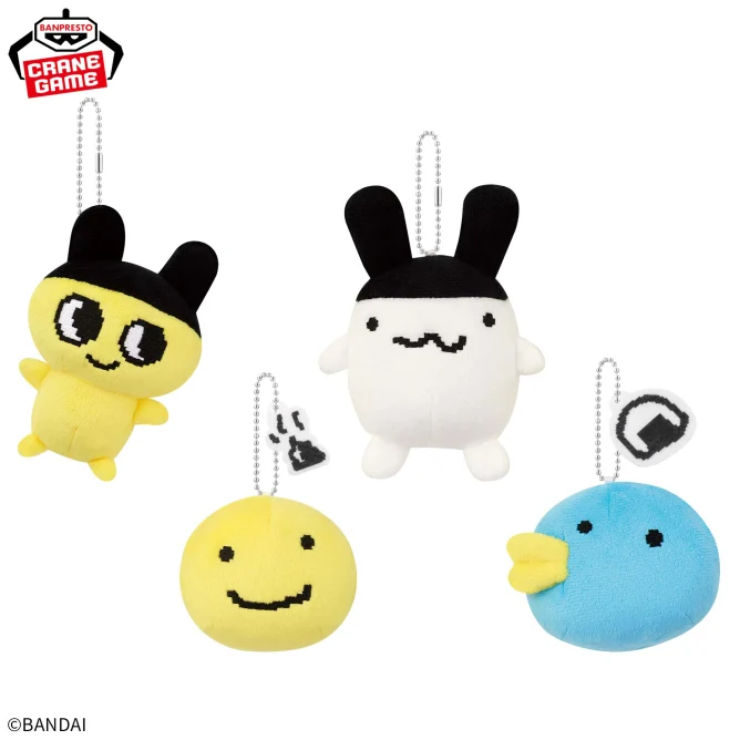 プライズ新商品🥚／ 『たまごっち ボールチェーン付きぬいぐるみvol.2