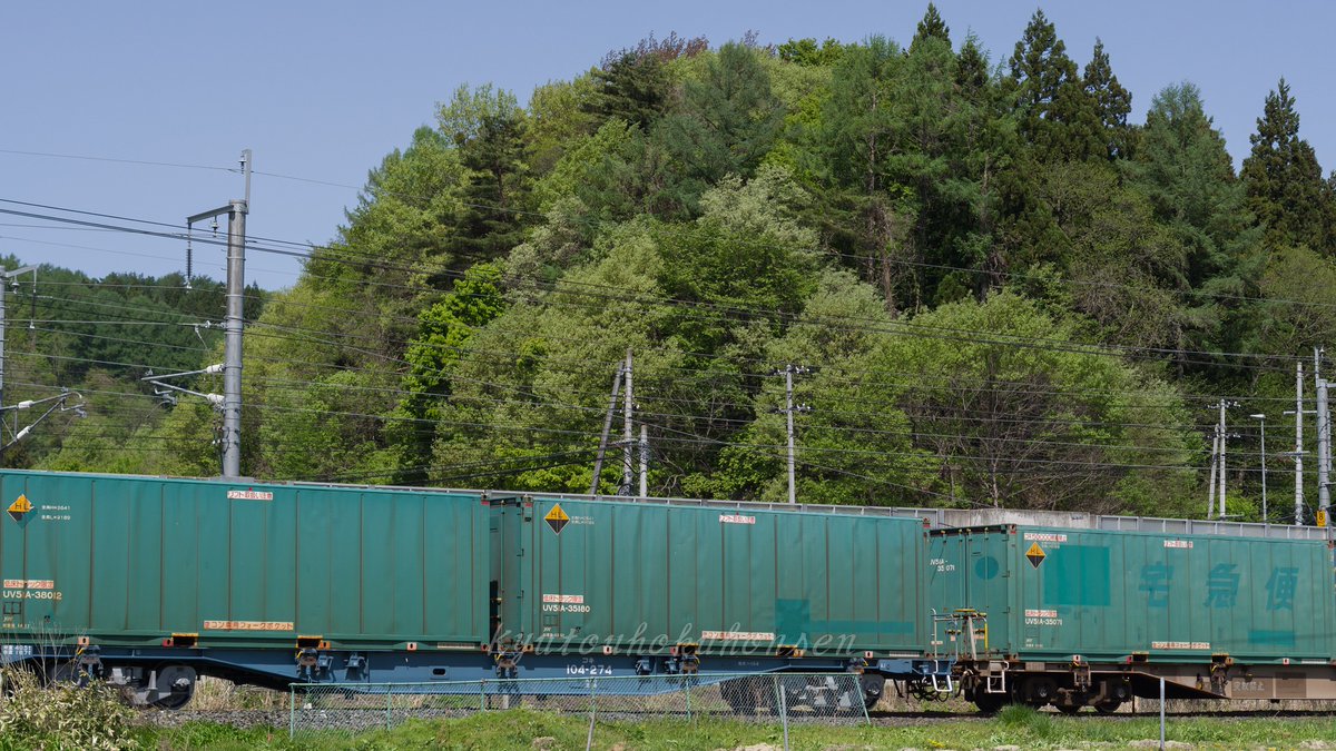 金曜日のコンテナ 3050レ UV51A緑3種 無地-元ロジネットジャパン-元