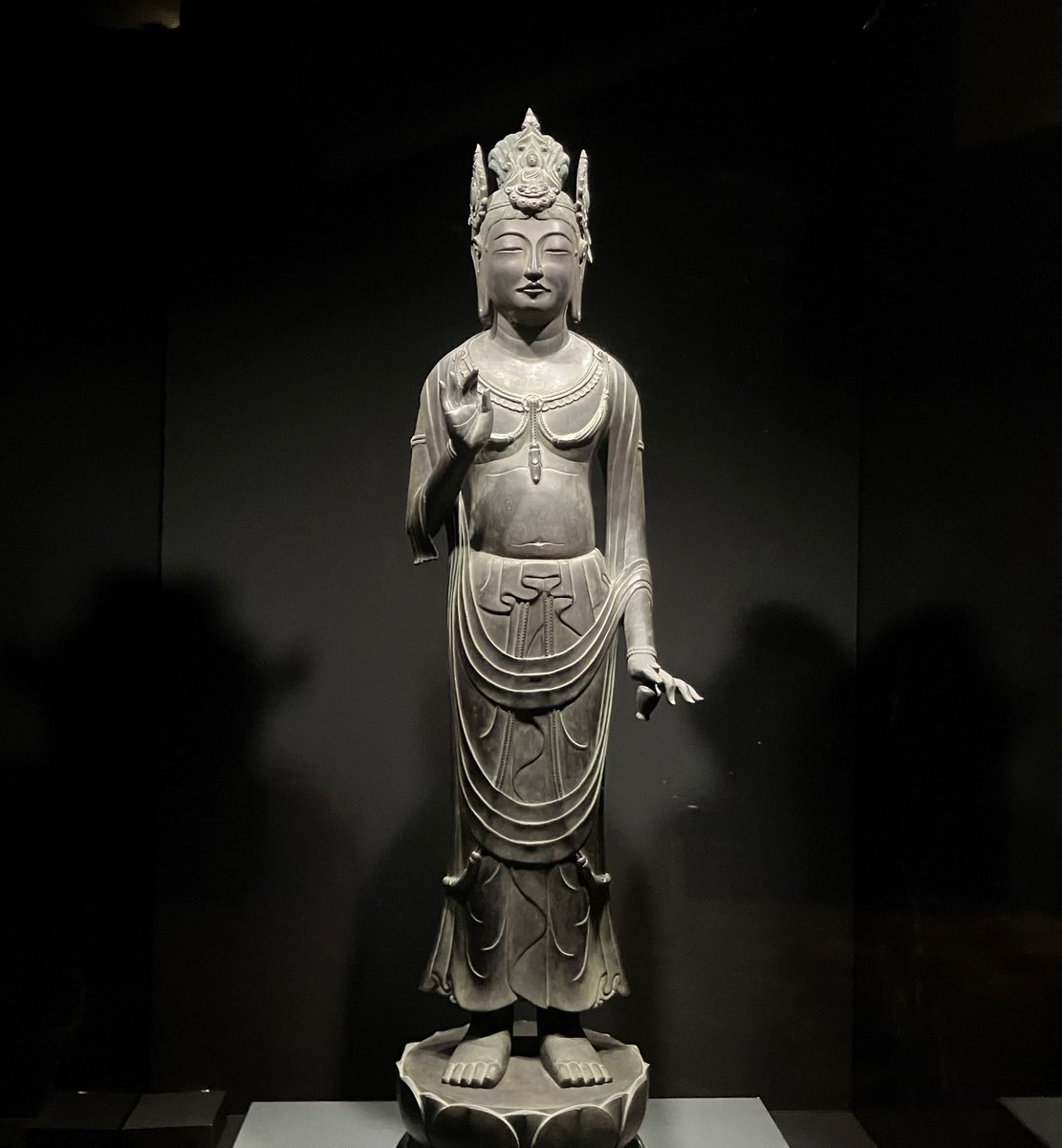 国宝・夢違観音 ／ #法隆寺 の「観音菩薩立像」には「夢違観音」との