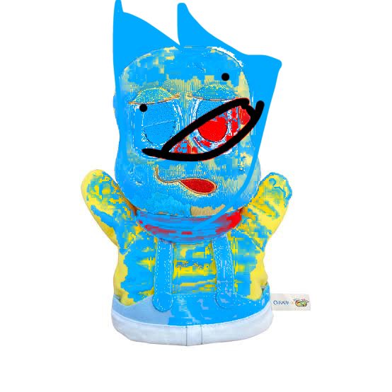 びわ湖くんグッズ新しいのどれがほしい？ ①パペット ②デカめの