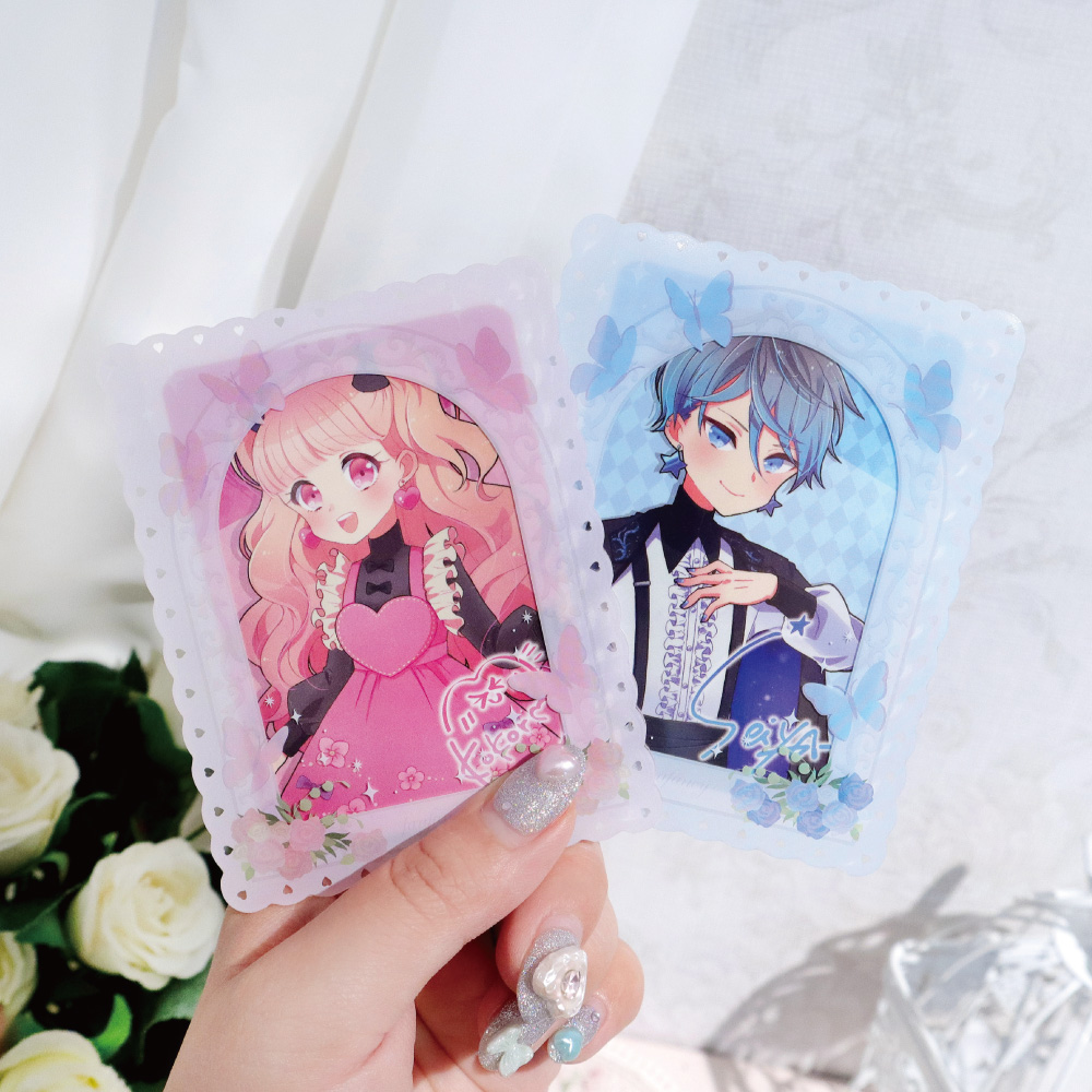 ✨🦋𝑵𝑬𝑾 𝑰𝑻𝑬𝑴🦋✨ キャラ福くじONLINE apicolle 硬質カード