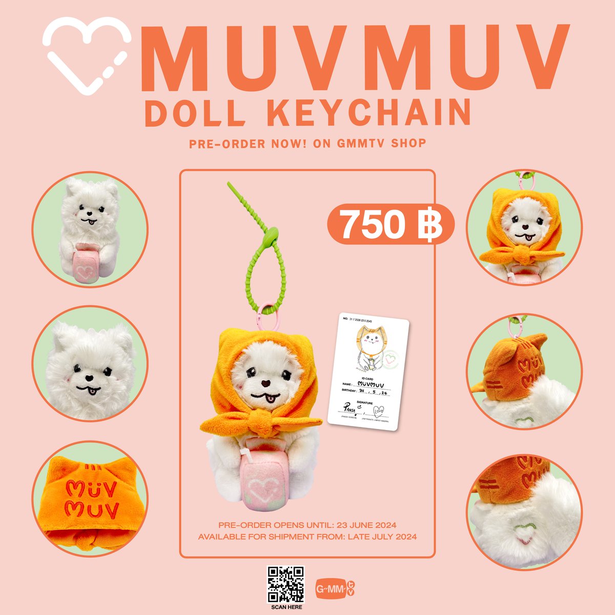 Have you seen how adorable this MUVMUV DOLL KEYCHAIN is? Pre-order