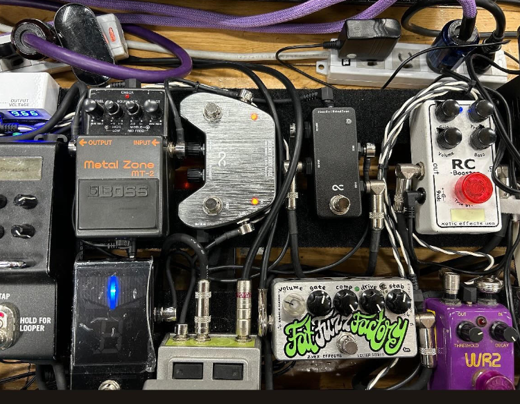 クジラ夜の街 のギター、山本薫からペダルボード、セッティングのお