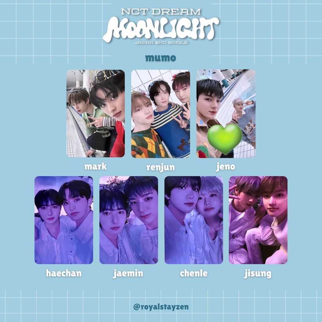 NCT DREAM Moonlight mumo特典 ユニットトレカ 交換💚 譲